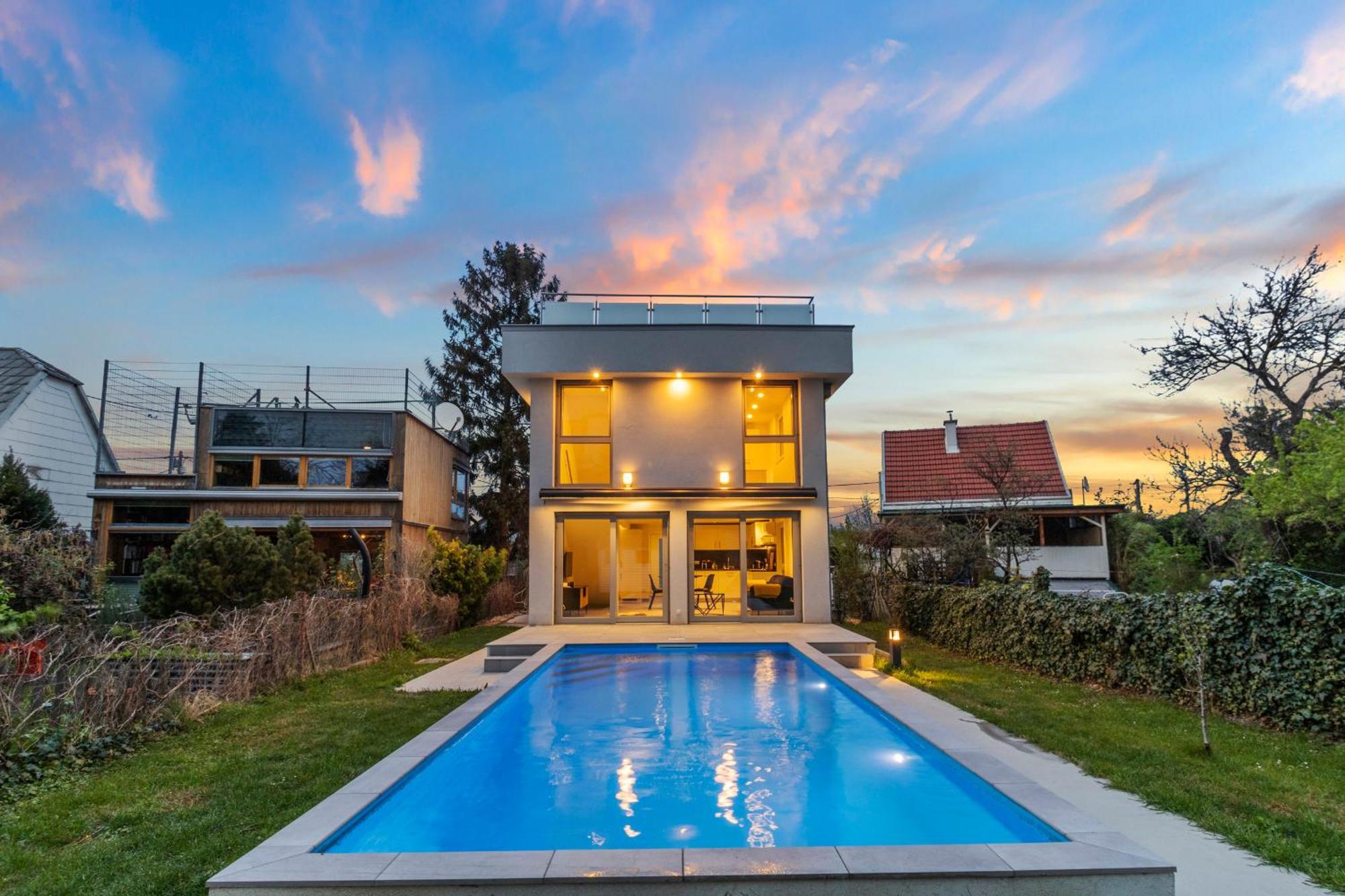 Villa Jaeger Mit Pool In Wien المظهر الخارجي الصورة