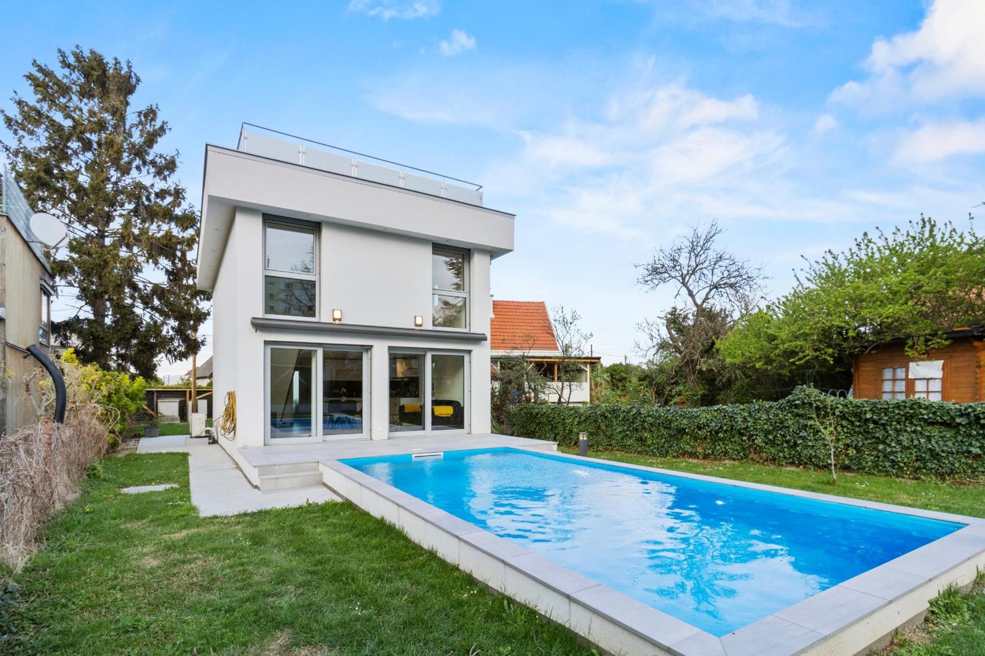 Villa Jaeger Mit Pool In Wien المظهر الخارجي الصورة