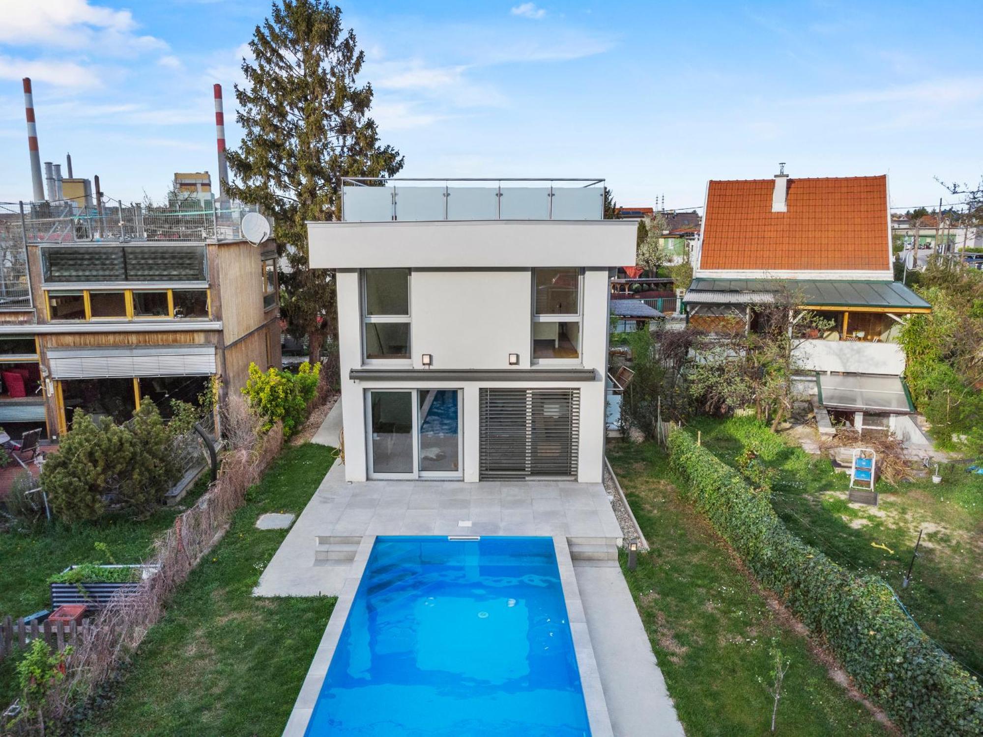 Villa Jaeger Mit Pool In Wien المظهر الخارجي الصورة